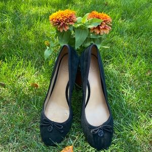 Chelsea Wedge Soho Lux Suede Wedge Black Shoes 10